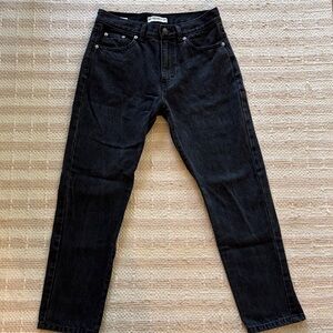 Pull&Bear Charcoal Denim Pants